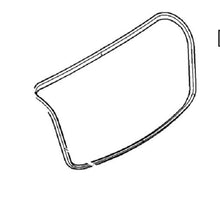 2011 - 2016 Ford Fiesta on Body Trunk Weatherstrip OEM BE8Z-5443720-A W12