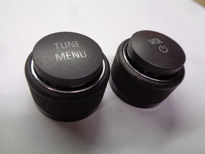 2013 CHEVY MALIBU RADIO STEREO CONTROL KNOB SET OEM FREE SHIPPING! - RarePartsFinder.Com