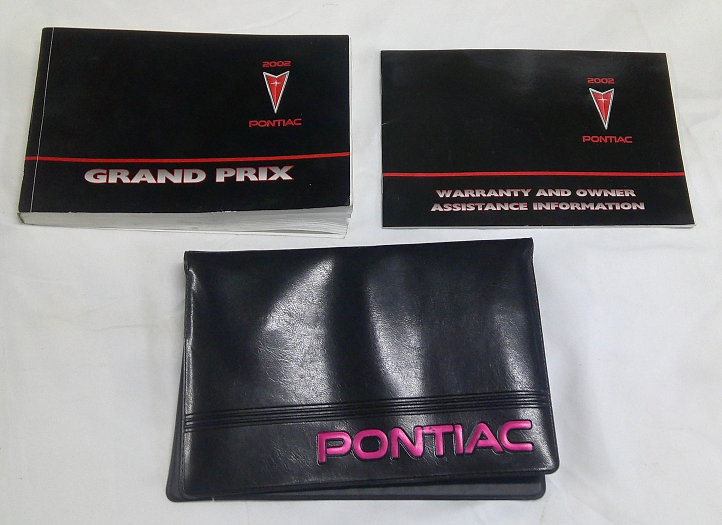 2002 Pontiac Grand Prix Owners Manual with Protective Case OEM