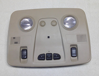08 - 17 Buick Enclave Overhead Console Dome Map Light Lamp w/ Sunroof Switch B3