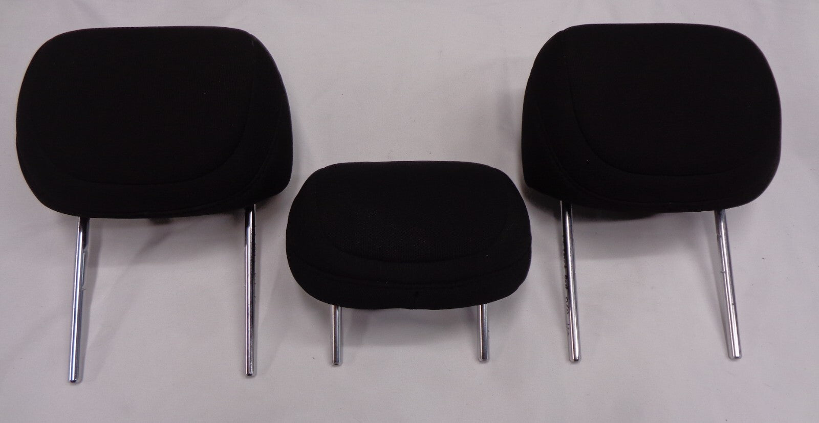 13 - 16  DODGE DART REAR HEADREST HEAD REST SET BLACK CLOTH OEM