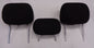 13 - 16  DODGE DART REAR HEADREST HEAD REST SET BLACK CLOTH OEM