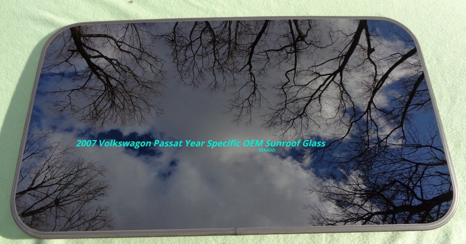 2009 VOLKSWAGON PASSAT OEM FACTORY YEAR SPECIFIC SUNROOF GLASS  FREE SHIPPING - RarePartsFinder.Com