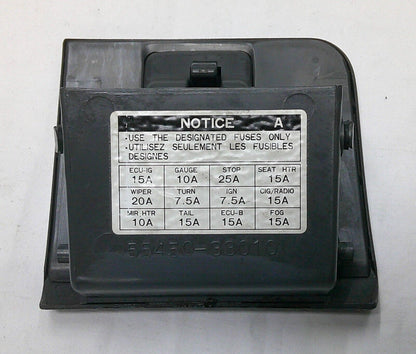92 - 96 Toyota Camry Coin Tray Fuse Box Cover Holder Gray OEM Free Shipping  R1 - RarePartsFinder.Com