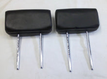 05 - 12 NISSAN ARMADA OEM BLACK LEATHER REAR 3rd ROW HEADREST SET FREE SHIPPING! - RarePartsFinder.Com