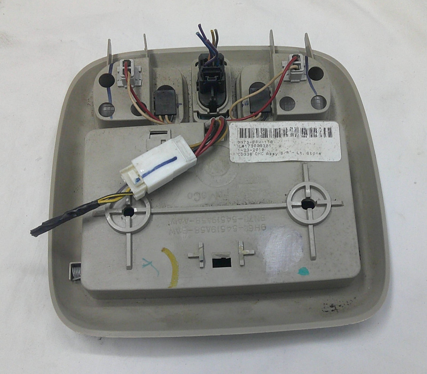 06-12 MILAN FUSION OEM OVERHEAD DOME LIGHT SUNROOF SWITCH 6H63-54519A58-XXX B12