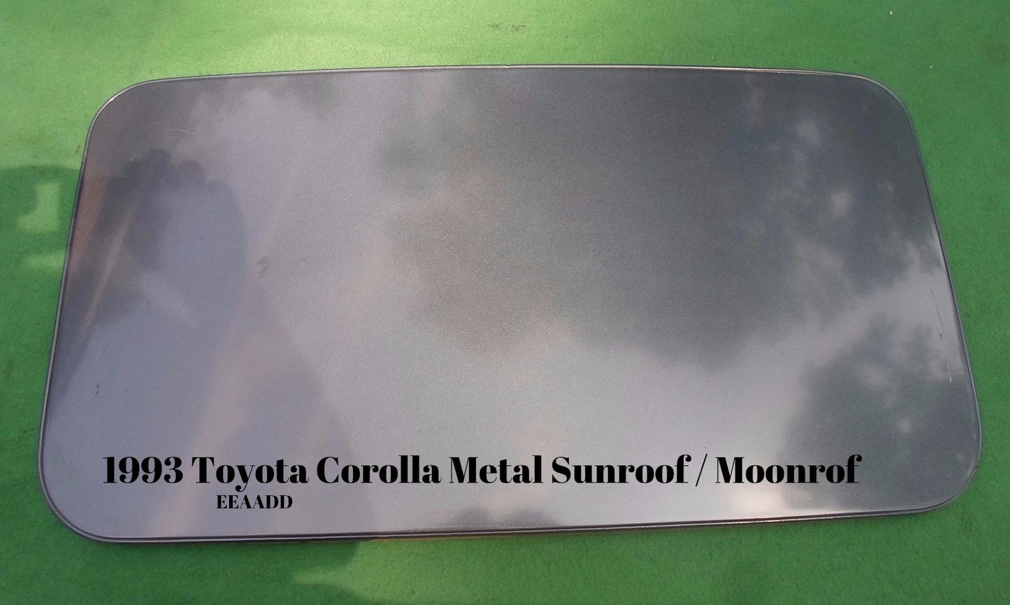 1993 TOYOTA COROLLA SEDAN OEM FACTORY METAL SUNROOF FREE SHIPPING