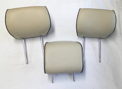 2011 LINCOLN MKZ REAR HEADREST HEAD REST SET LEATHER OEM FREE SHIPPING