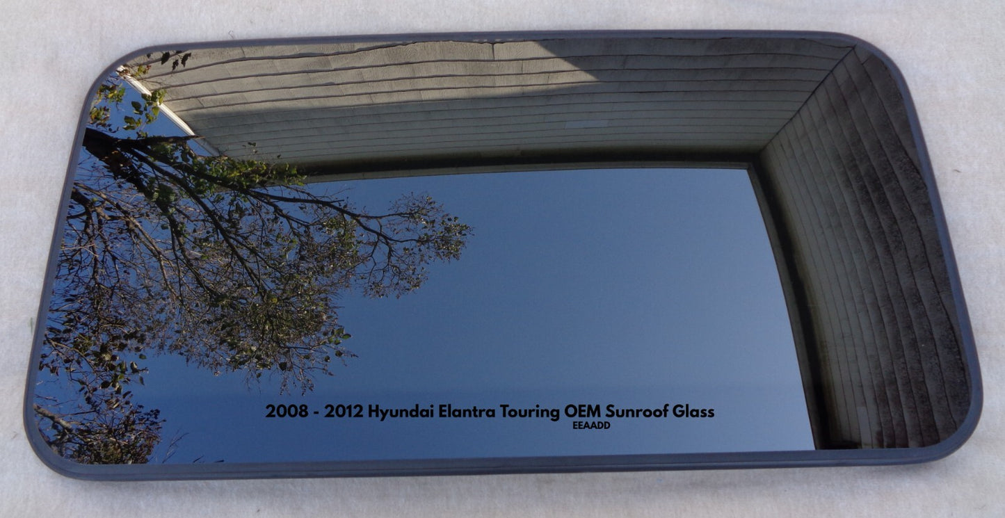 2008 - 2012 HYUNDAI ELANTRA TOURING OEM FACTORY SUNROOF GLASS FREE SHIPPING! - RarePartsFinder.Com