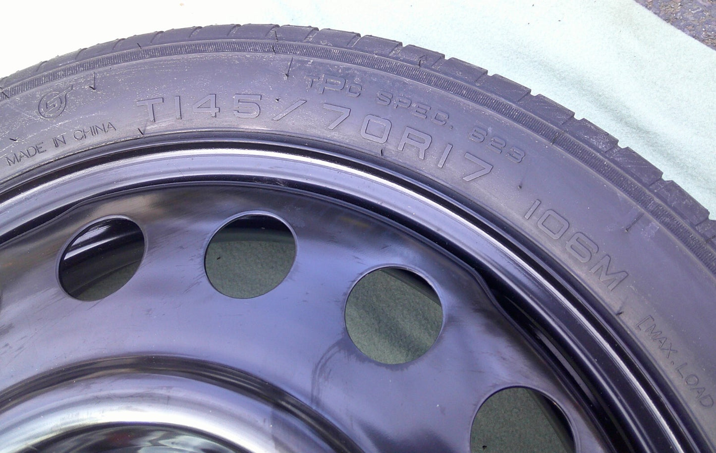 NEVER USED 10 - 17 Chevy Equinox OEM Emergency Donut Spare Tire  Free Shipping!