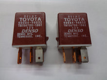 USA 2 PC SET TOYOTA RELAYS 90084-98032 TESTED OEM FREE SHIPPING 1 YEAR WRRNTY T2 - RarePartsFinder.Com