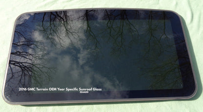 2016 GMC TERRAIN YEAR SPECIFIC OEM FACTORY SUNROOF GLASS PANEL