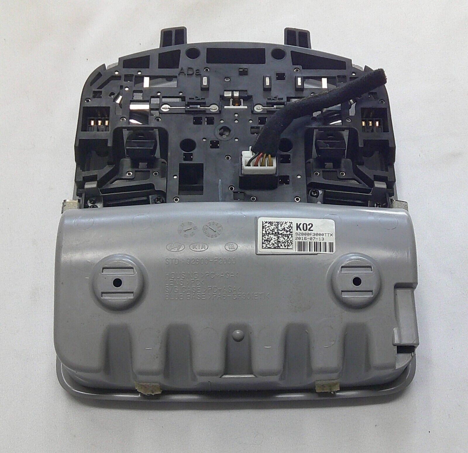 14 - 19 Hyundai Elantra Overhead Dome Light Roof Lamp Storage OEM 92800-F2000 B7 - RarePartsFinder.Com