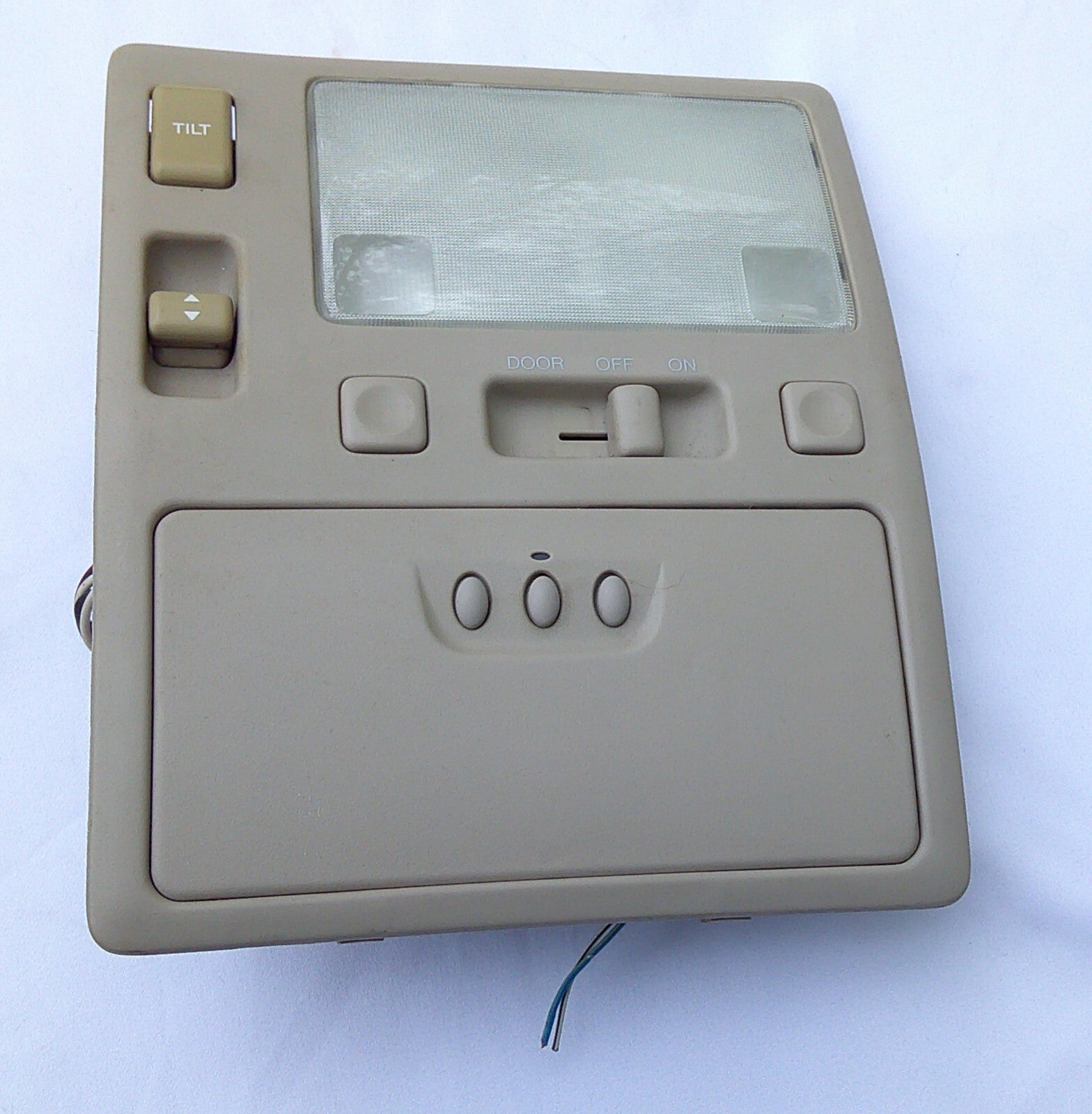1998 - 2005 LEXUS GS300 MAP DOME LIGHT ROOF OEM SUNROOF SWITCH PANEL BEIGE B2