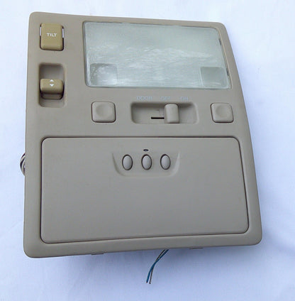 1998 - 2005 LEXUS GS300 MAP DOME LIGHT ROOF OEM SUNROOF SWITCH PANEL BEIGE B2