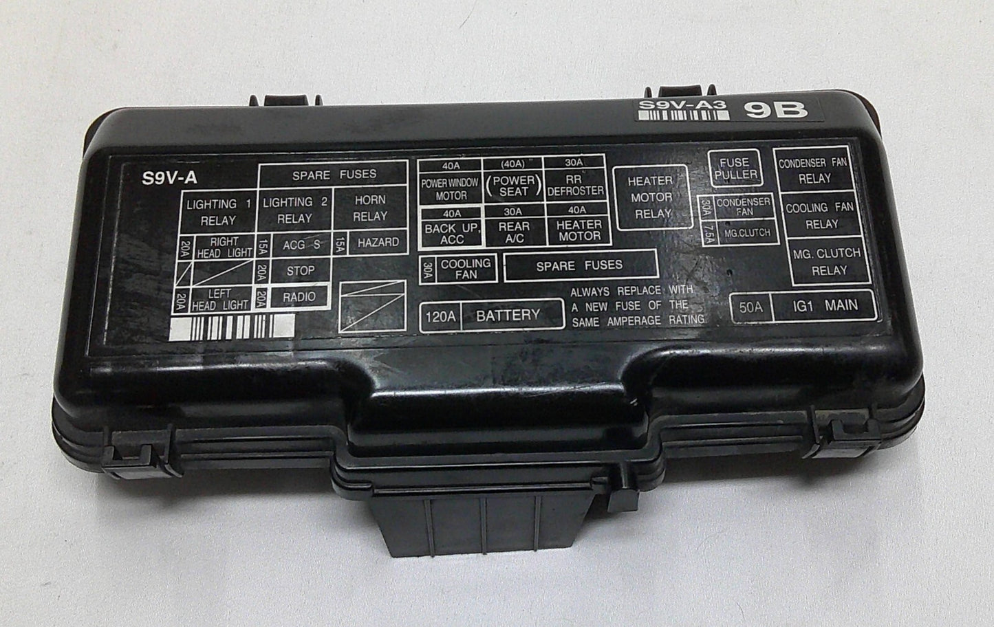 2003 - 2008 HONDA PILOT FUSE RELAY ENGINE COMPARTMENT COVER LID  38254-S9V-A01 R2