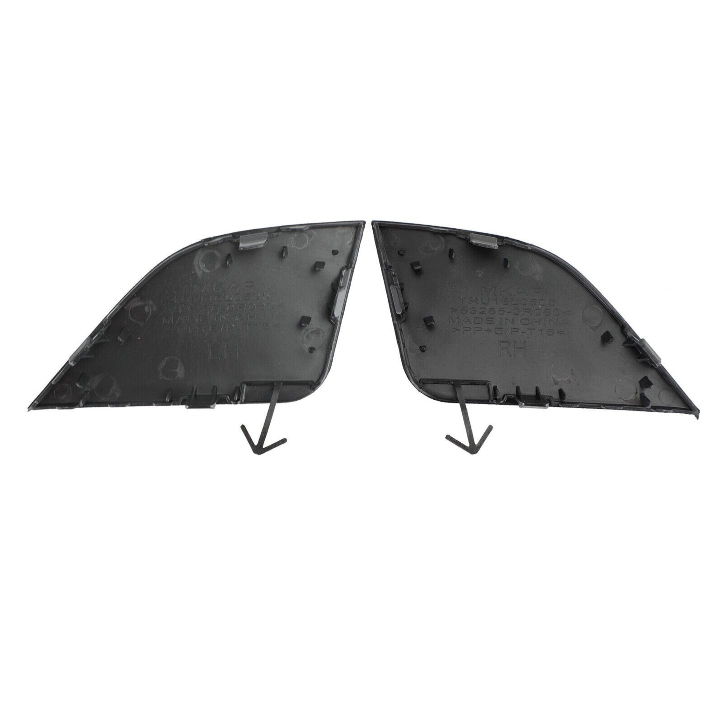 Right & Left Front Bumper Tow Eye Cap Set for Toyota Rav4 2016-2018 Free Ship!