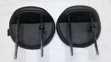 2007 - 2015 MINI COOPER OEM BLACK LEATHER REAR LEFT RIGHT HEADREST SET