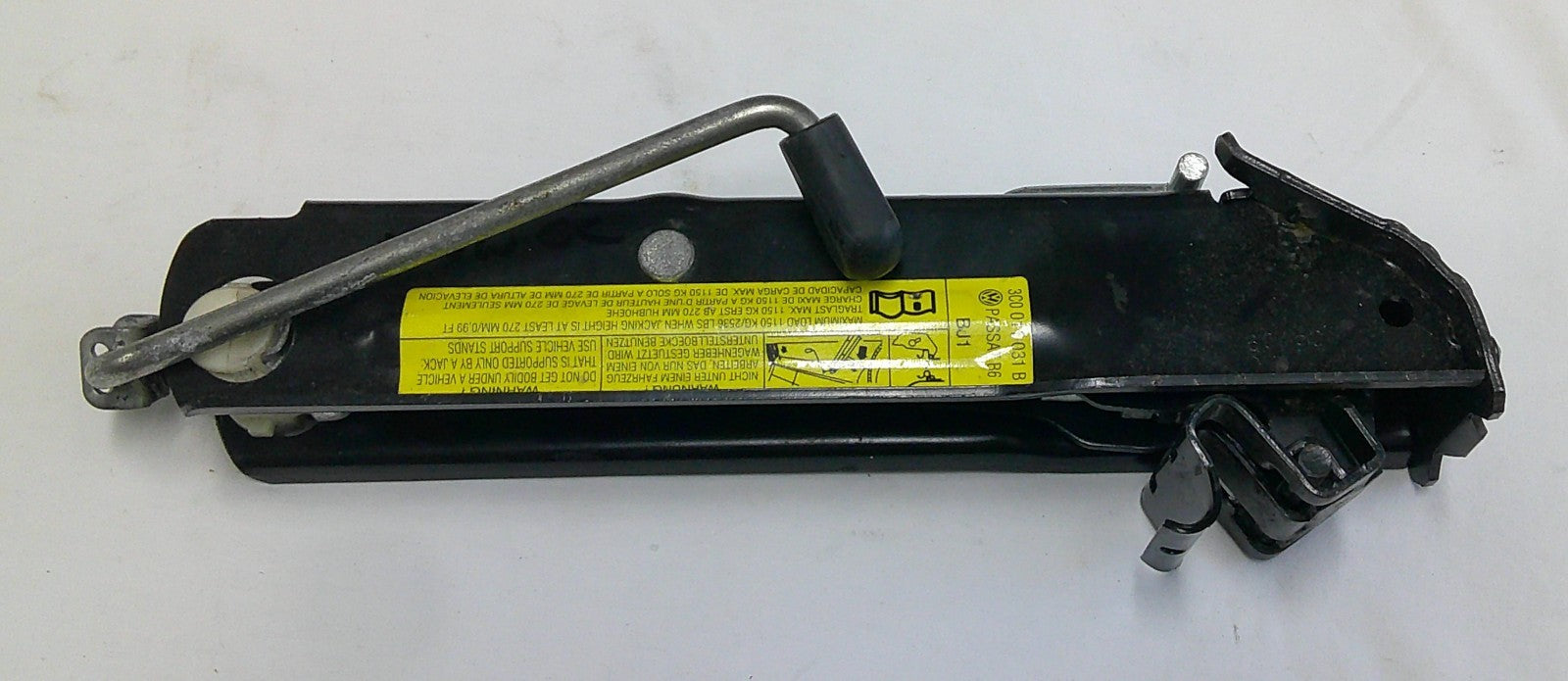 09 - 17 Volkswagon CC 06 - 10 Passat OEM Spare Tire Jack 3AA-011-031-B