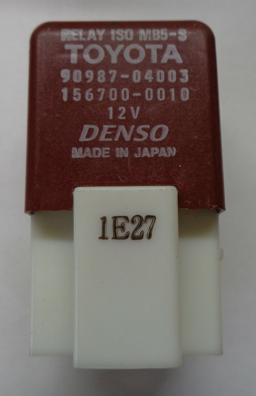 TOYOTA  RELAY 90987-04003  DENSO  TESTED 1 YEAR WARRANTY  FREE SHIPPING! T1 - RarePartsFinder.Com