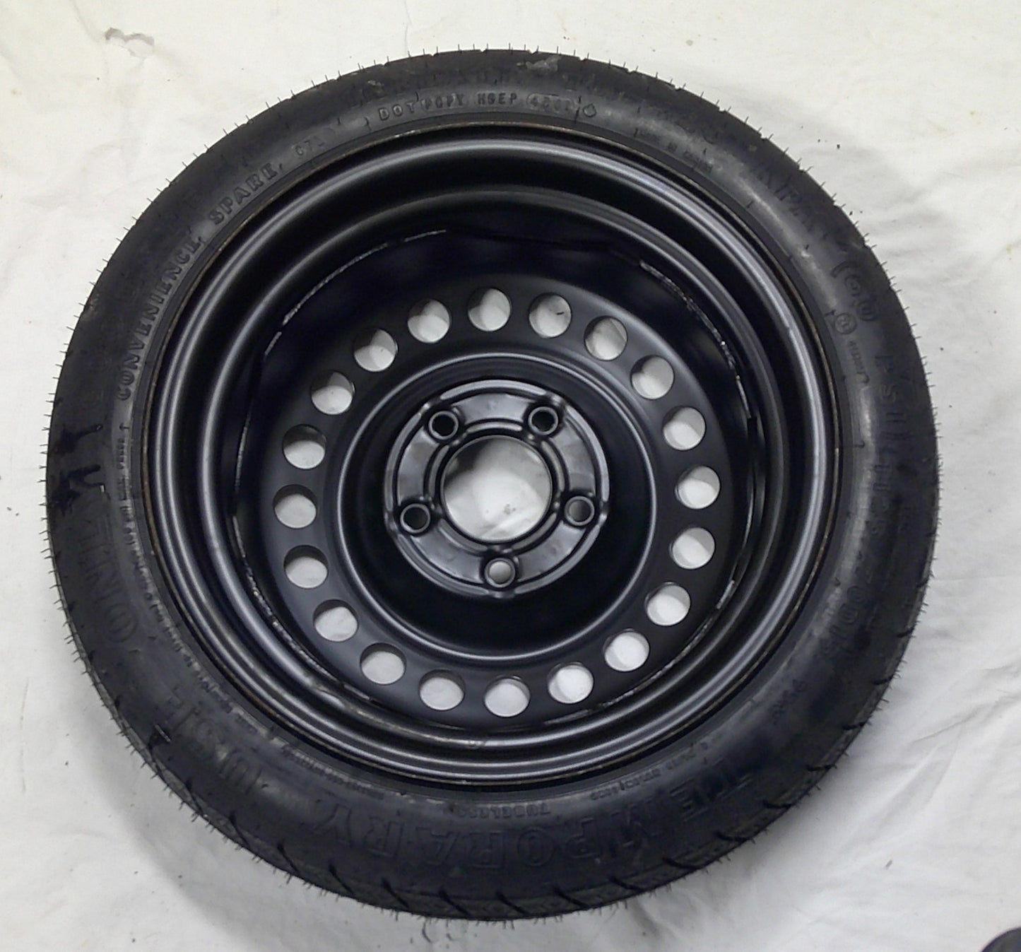 Never Used 85 - 93 Deville Emergency Spare Tire Wheel Donut OEM T125/70D15