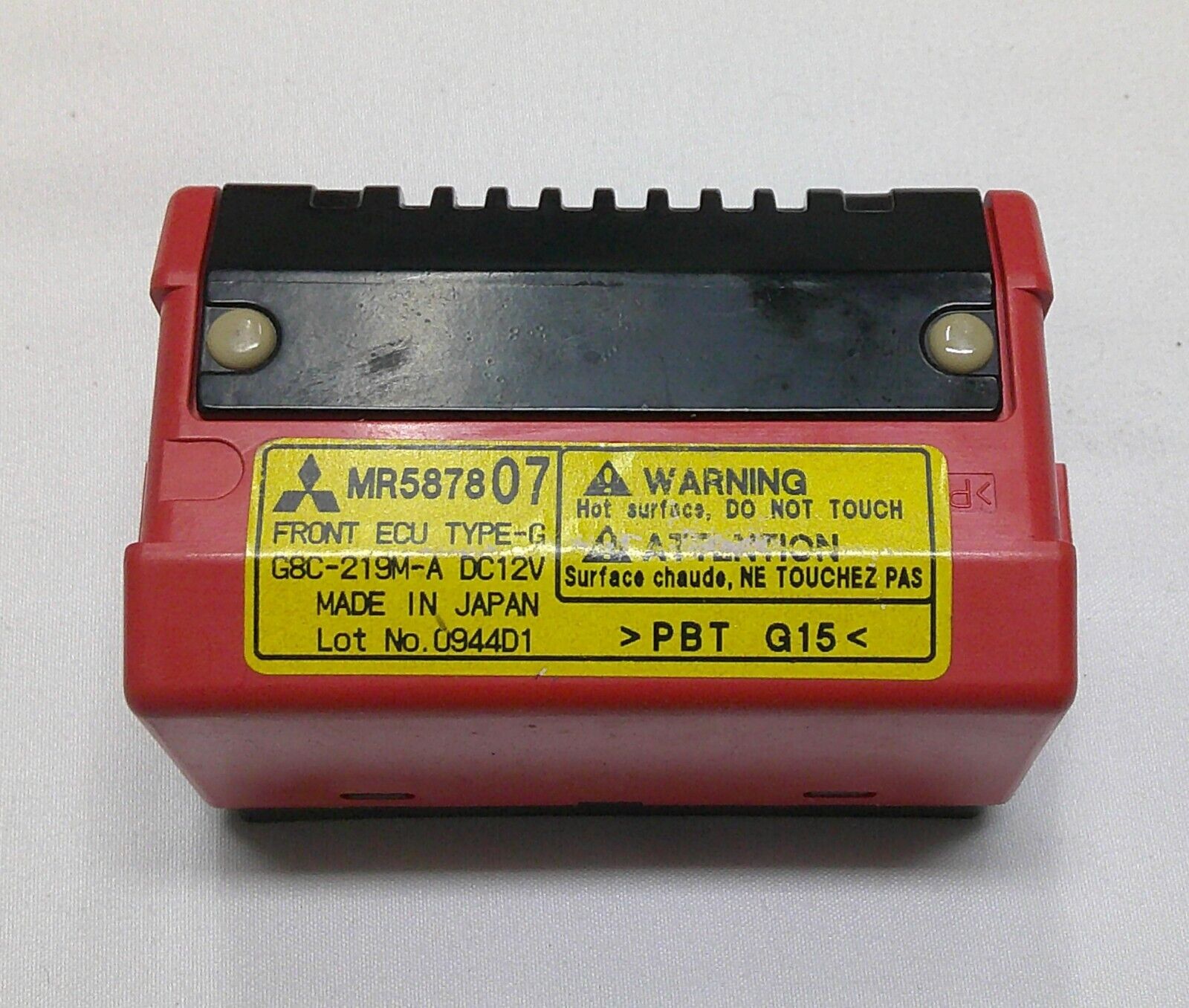 MITSUBISHI FRONT ECU RELAY UNIT MR587807 OEM TESTED FREE SHIPPING! - RarePartsFinder.Com