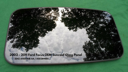 2002 - 2011 FORD FOCUS OEM SUNROOF GLASS A502B98BA / 3S4Z61500A18A