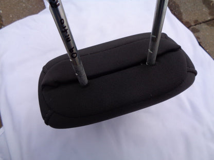 08 - 12 NITRO REAR L R BLACK SEAT HEADREST HEAD REST CLEAN OEM FREE SHIPPING R2 - RarePartsFinder.Com