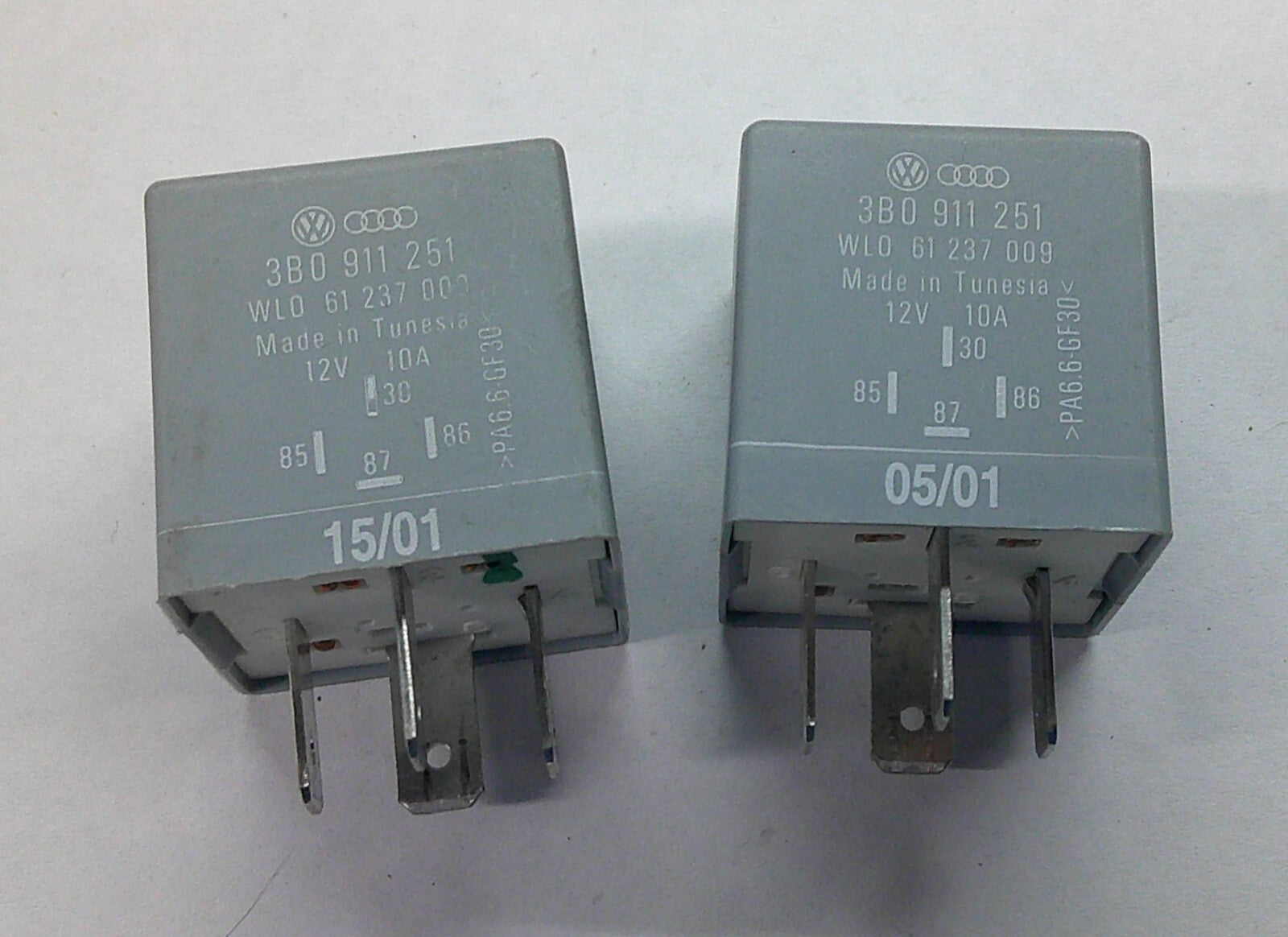 USA SELLER VW AUDI  185 3B0911251 RELAY SET TESTED 1 YEAR WARRNTY FREE SHIP VW1 - RarePartsFinder.Com