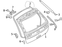 Ford Edge Lincoln MKX Rear Hatch On Body Weatherstrip OEM 8T4Z-78404A06-A W10