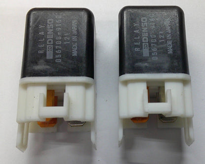 SET OF 2 SUBARU RELAYS DENSO 056700-9160 1 YEAR WARRANTY OEM SB1