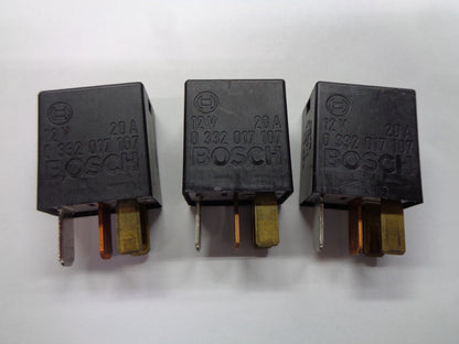 LOT OF 3 TOYOTA  RELAY 90084-98025 BOSCH TESTED 1 YEAR WARRANTY FREE SHIPPING T1