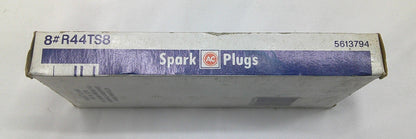 NOS ACDelco OEM Lot of 8x NEW Spark Plugs R44TS8 5613794 Free Shipping!  B7