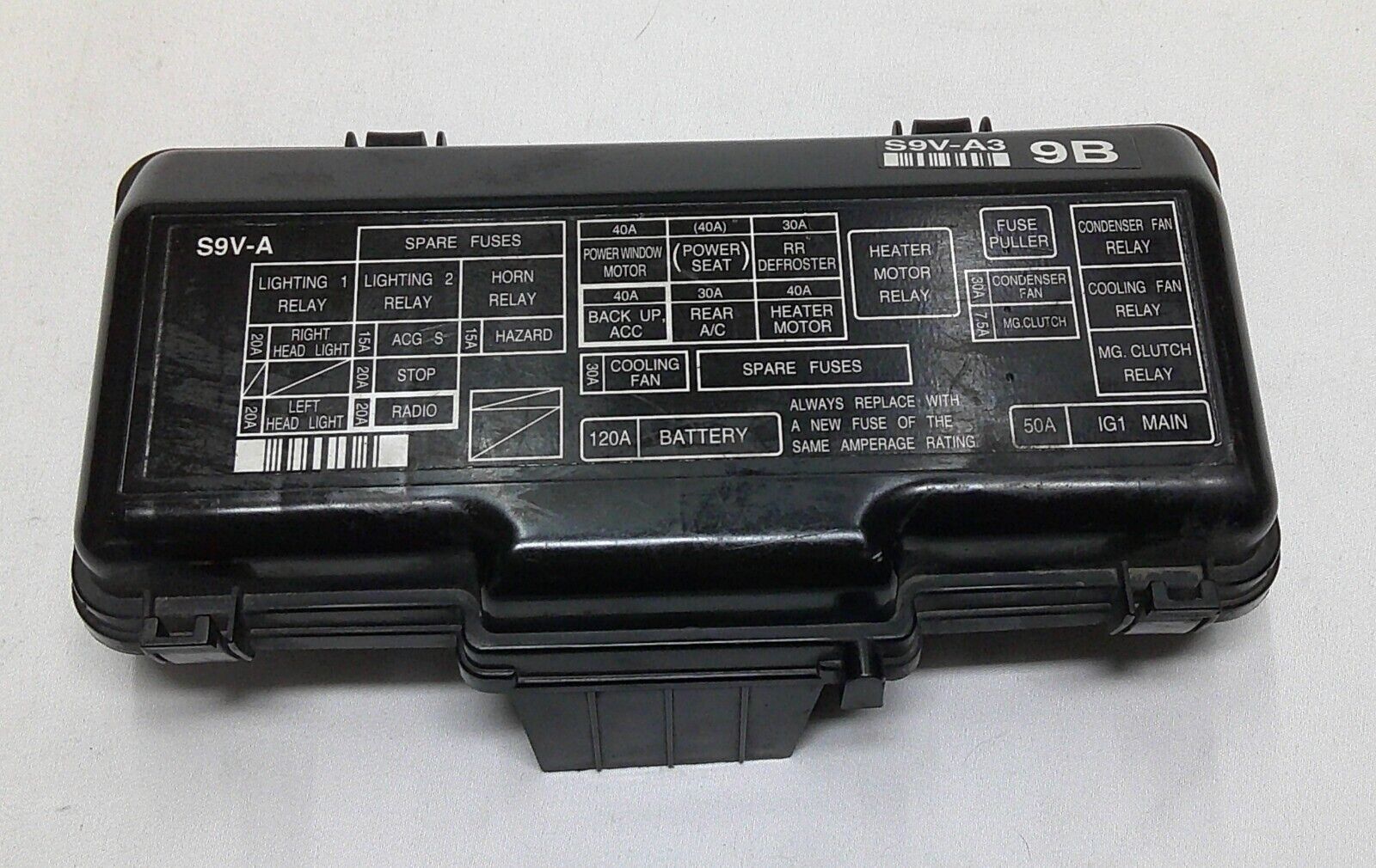 03 - 08 HONDA PILOT FUSE RELAY ENGINE COMPARTMENT COVER LID  B8 - RarePartsFinder.Com