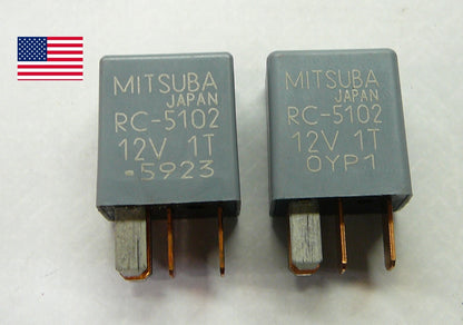 USA SELLER HONDA MITSUBA RC-5102 5 PIN RELAY SET  1 YEAR WARRANTY H2