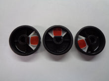 2001 - 2005 HONDA CIVIC RED LENS CLIMATE CONTROL AC KNOB SET OEM FREE SHIPPING