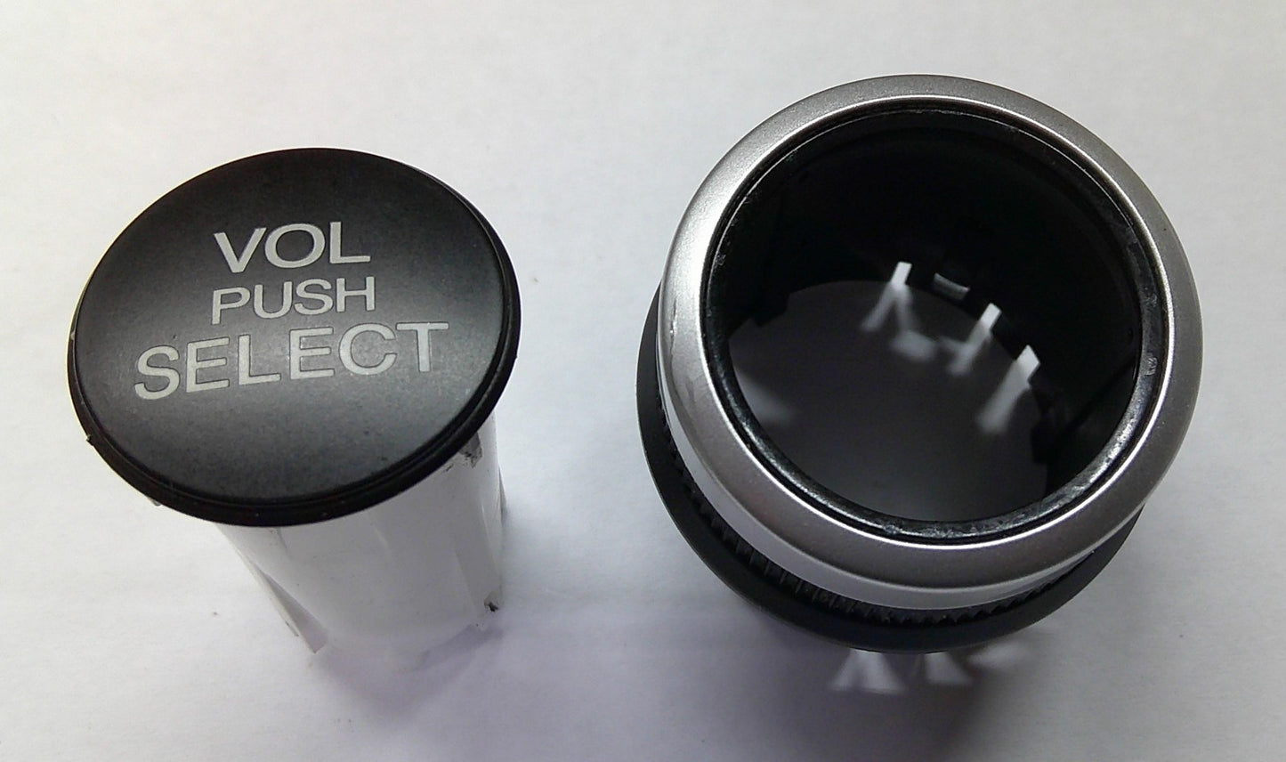 2012 HONDA CRZ RADIO STEREO TUNER KNOB SET OEM FREE SHIPPING! - RarePartsFinder.Com