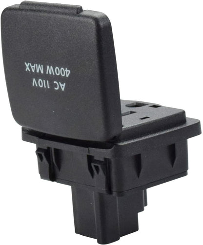 Center Console Power Outlet FL3Z-9N236-A For 17 - 19 Ford F250 F350 F450 F550 - RarePartsFinder.Com
