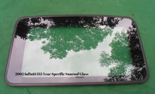 2002 INFINITI I35 YEAR SPECIFIC OEM FACTORY SUNROOF GLASS FREE SHIPPING - RarePartsFinder.Com