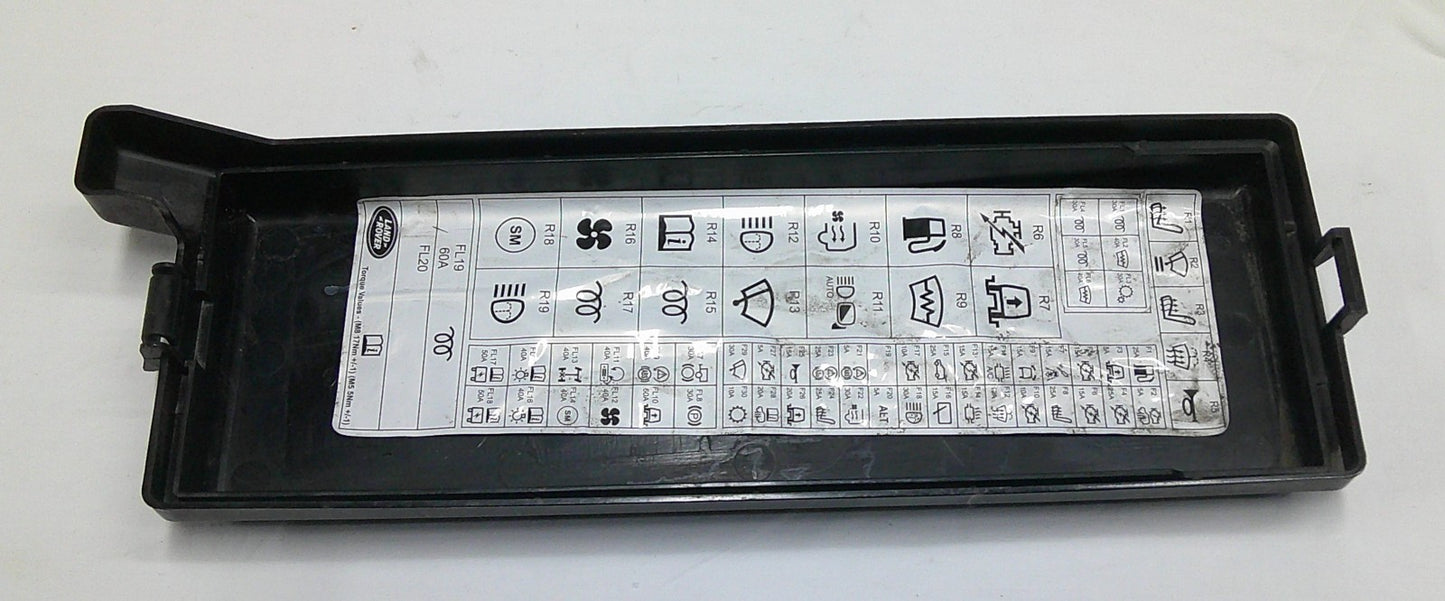 LR4 Range Rover Sport Engine Compartment Fuse Relay Cover OEM LR014265 R2 - RarePartsFinder.Com