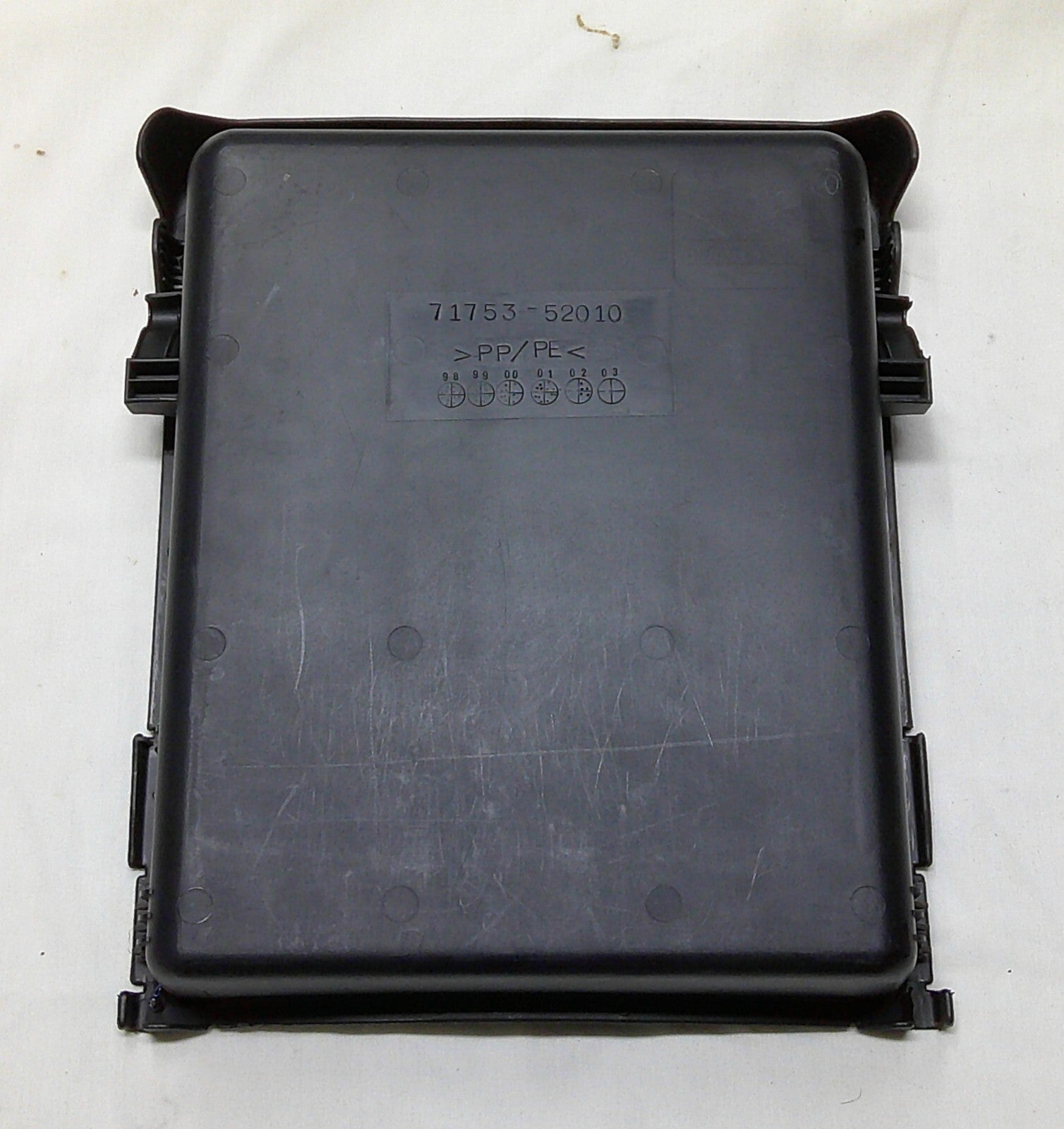 2000 - 2005 Toyota Echo Under Front Seat Tray OEM 71753-52010 A1 - RarePartsFinder.Com