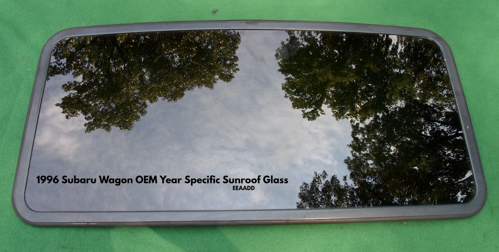 1996 SUBARU LEGACY YEAR SPECIFIC WAGON SUNROOF GLASS OEM FREE SHIPPING! - RarePartsFinder.Com