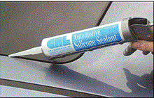 SFC CRL SUNROOF MOON ROOF BLACK NEUTRAL CURE SILICONE SEALANT  NEW