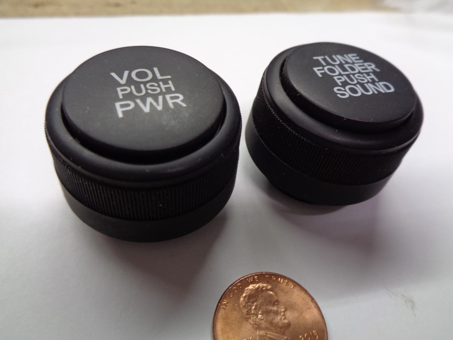 07 08 09 10 11 HONDA CRV STEREO RADIO TUNER KNOB SET OEM