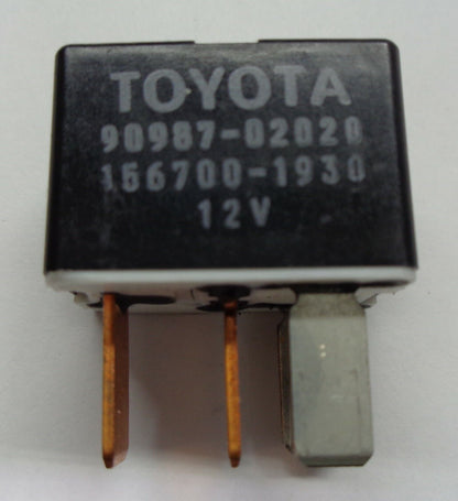 TOYOTA  RELAY 90987-02020  156700-1930 TESTED 1 YEAR WARRANTY  FREE SHIPPING! T1 - RarePartsFinder.Com