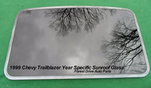 1999 CHEVY TRAILBLAZER  YEAR SPECIFIC SUNROOF GLASS PANEL  OEM FREE SHIPPING! - RarePartsFinder.Com