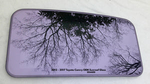 12 - 17 TOYOTA CAMRY OEM FACTORY SUNROOF GLASS NO ACCIDENT FREE SHIPPING!