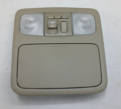 04-07 Toyota Highlander Overhead Console Dome Map Light BEIGE FREE SHIPPING B8 - RarePartsFinder.Com