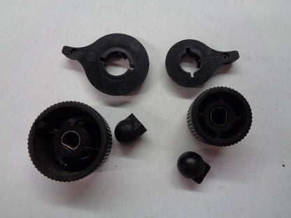 PLYMOUTH VOYAGER DODGE CARAVAN RADIO STEREO TUNER SELECTOR CONTROL KNOB SET OEM - RarePartsFinder.Com