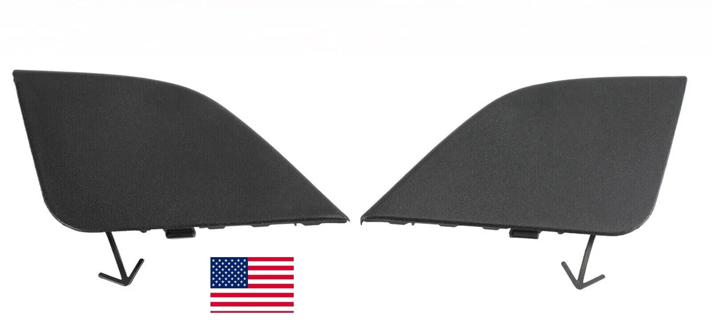 Right & Left Front Bumper Tow Eye Cap Set for Toyota Rav4 2016-2018 Free Ship!